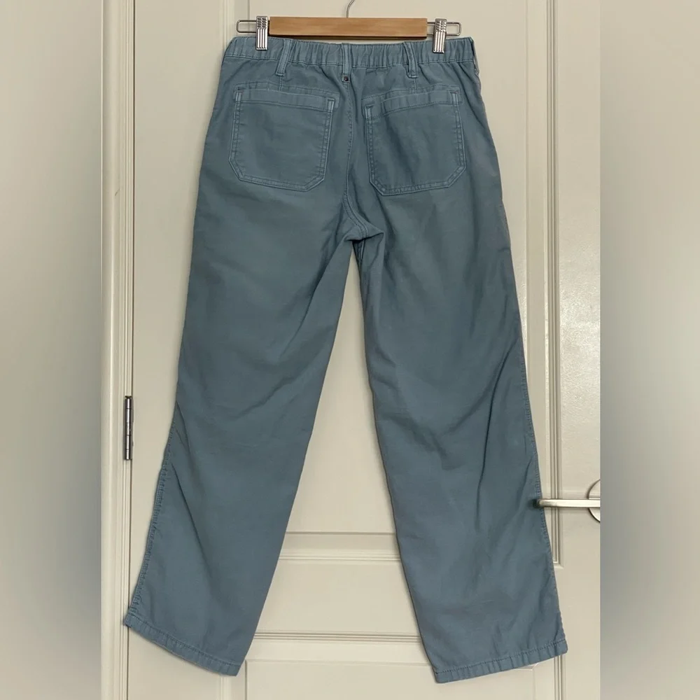 ANTHROPOLOGIE Pilcro The Roamer Blue Utility Cropped Pants Size 25 Straight Leg - Picture 3 of 14